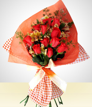 Festividades Próximas - Bouquet 12 Rosas
