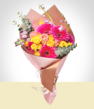 Arreglos Florales - Bouquet Arcoiris
