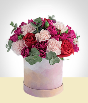 Arreglos Florales - Caja Amorosa