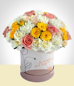 Arreglos Florales - Caja Buen Da