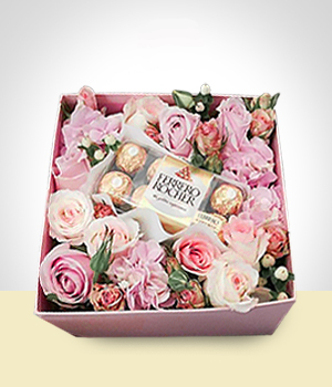 Festividades Prximas - Caja que Encanta de Rosas y Chocolates