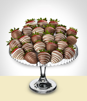 San Valentn - Fresas cubiertas en delicioso chocolate